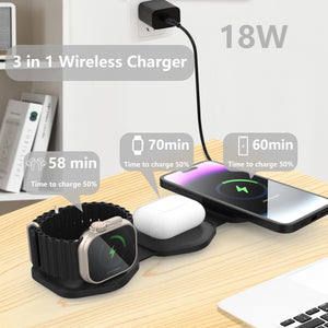 Ellure 3-in-1 Wireless Charger