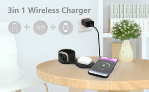 Ellure 3-in-1 Wireless Charger