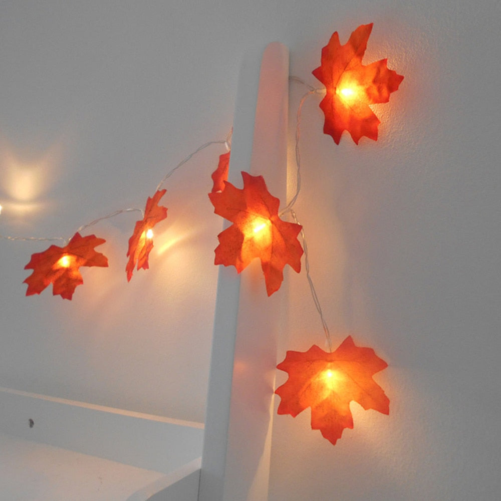 LED Maple Leaf String Light - Ellure