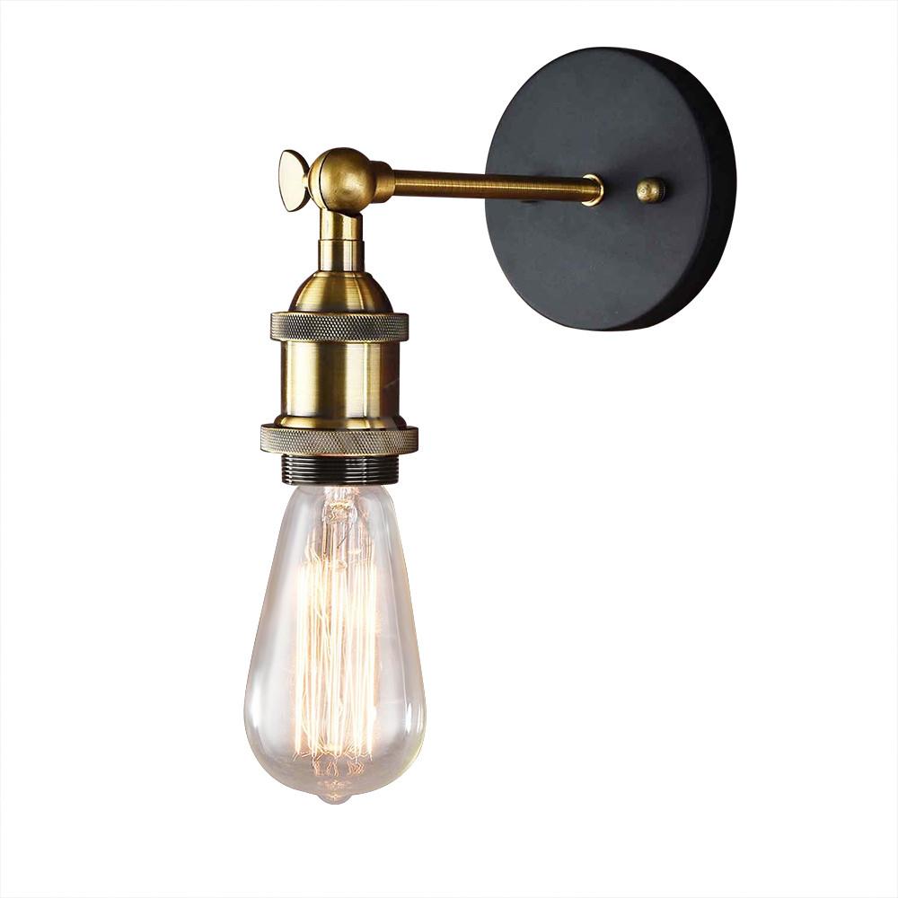 Edison Brass Wall Lamp