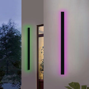 Lámpara de pared exterior Ellure Sconce (versión RGB)